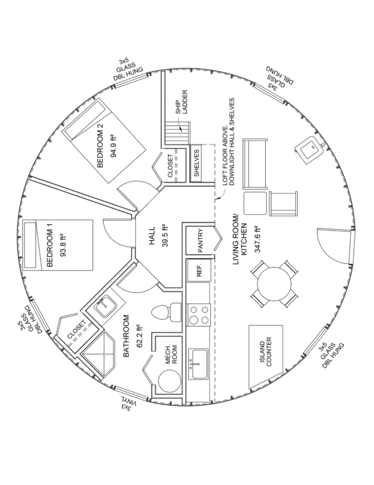 Yurt Floor Plans - Yurt Design - Shelter Designs