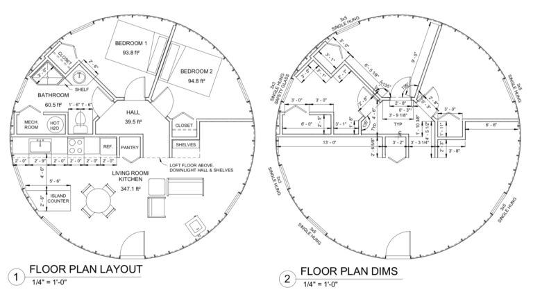 Yurt Floor Plans - Yurt Design - Shelter Designs